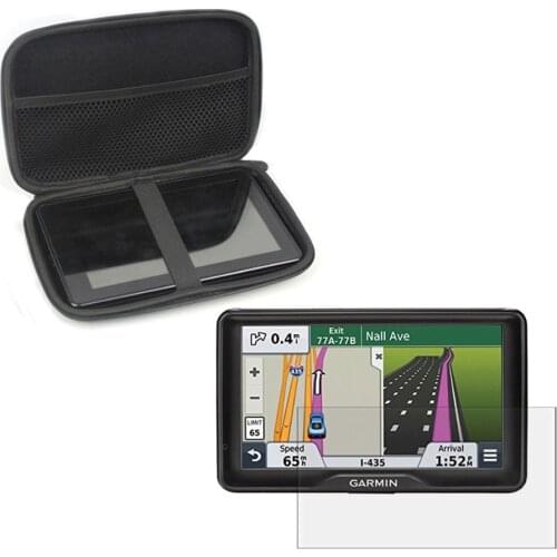 7'' Inche Car Anti-Shock Carry Portable Protect Case + Clear Screen Shield Film for Garmin Nuvi 2798 2798LT 2798LM 2798LMT GPS