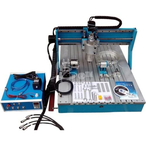 CNC Milling Machine 6090 cnc router with ball srcew liner guide