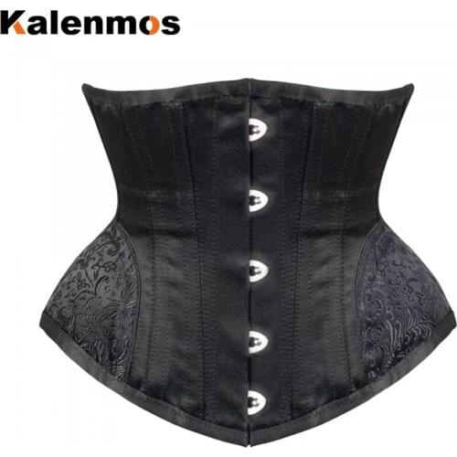 Punk Gothic Corset Women Sexy Decorations Lace Erotic Lingerie Ultra Elastic Palace Accesoories Plus Size Cummerbunds Belt