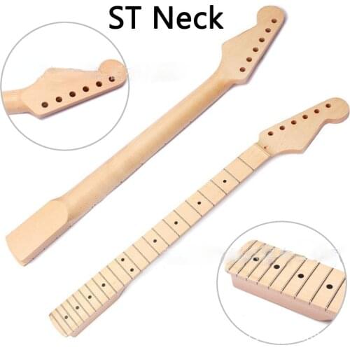 Neck 22 Fret Maple Fretboard Electric Guitar Neck Handle for Fende ST Strat Without Back Centerline Guitar Accessories