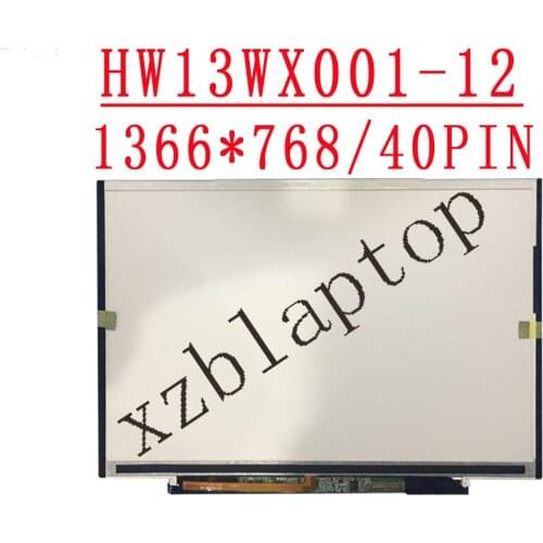 HW13WX001-12 13.3 inch 1366*768 40pin LED Screen for ASUS U36S U36J U36SD UL36SD UL36S Laptop Screen Laptop LED Display Screen
