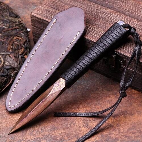 Chinese Tea Knife Handmade Steel Knife Kung Fu Teaware Accessories Tea Needles Forging Pry Tea Tool Vintage Cutters Decor Craft