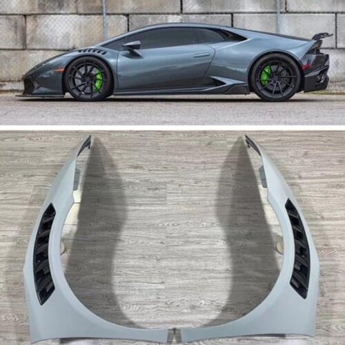 Suit For Calf Lamborghini Carbon Fiber Leaf Board Lp580 Lp610 Huracan Perforated Fender