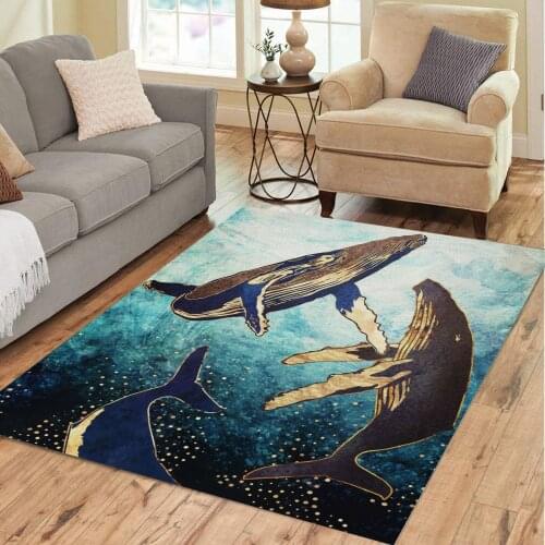 Ascension Wild Animals Carpet for Large Home Living Room Teenager Bedroom Decoration Cartoon Anime Area Rug Floor Mat Bath Rugs