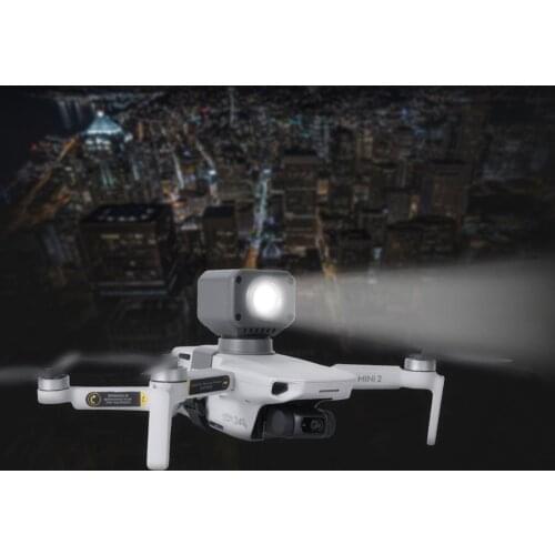 Night Flight Light Holder Mount Mavic Drones Spot Light Headlight Flash Lamp For DJI Mini 2/ Mavic Air 2/ Mavic 2 Accessories