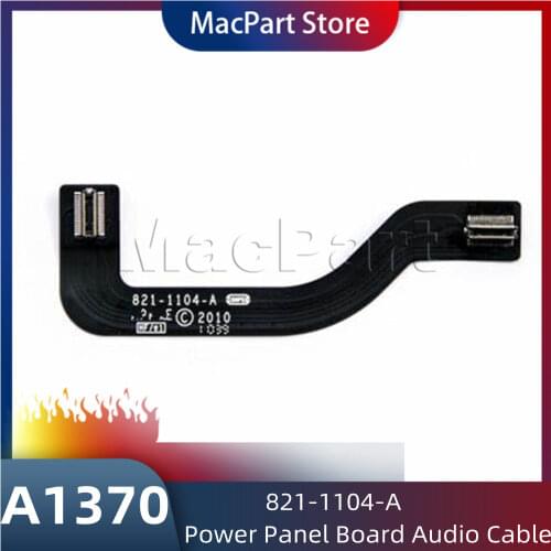 For MacBook Air 11" A1370 Power Panel Board Audio Cable 821-1104-A 2010 Year