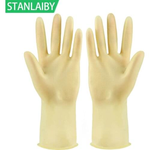 Durable Household Gloves Dish and laundry Rubber thickened cleaning latex gloves acid and alkali resistant good Quality Gloves