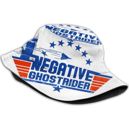 Negative Ghost Rider - White Unisex Fisherman Hats Cap Negative Negative Ghost Rider Buzz The Tower Tomcat F14