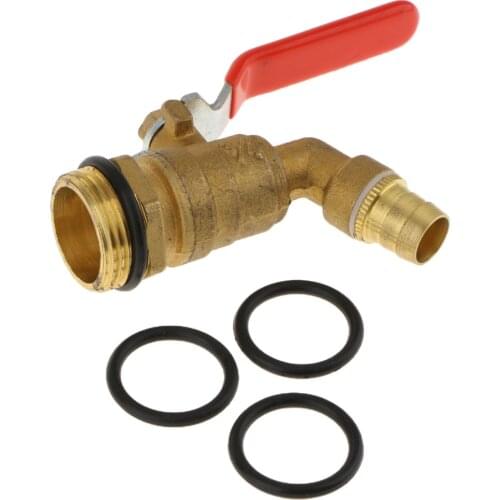 DN20 Copper Ton Barrel Replacement Outlet Tap Faucet for 200L Oil Water