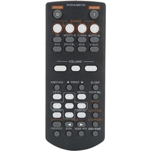RAV28 Remote Control Replacement for Yamaha HTIB-6800 HTR6030 RAV34