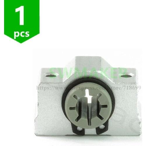SWMAKER 1pcs SC8V motion block RJ4JP 01-08 SC8UU in Aluminium Block for Repra i3 3d printer