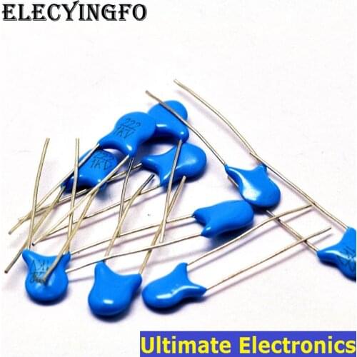 200pcs 2.2nF 222 1KV 2200pF High Voltage Ceramic Disc Capacitor