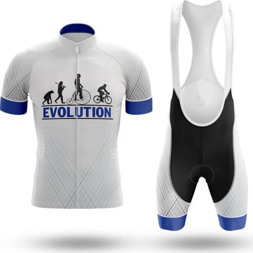 2021 Summer Men Evolution Cycling Jersey Set Maillot Ropa Ciclismo Cycling Bicycle Clothing MTB Bike Clothes Uniform Cycling Set
