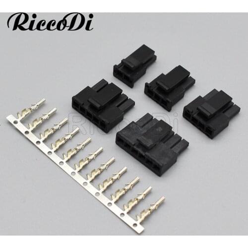30Sets Micro-Fit 3.0 mm Connector MX3.0 Single Row Male Housing with Female Terminals 2/3/4/5/6Pin 43645 Series