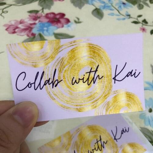 7x4.5cm - Waterproof glossy vinyl custom sticker with Customized LOGO Design Your Own Stickers Personalized Stickers