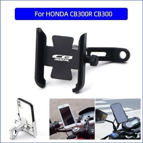 Motorcycle Accessories handlebar Mobile Phone Holder GPS stand bracket For HONDA CB300R CB 300R CB300