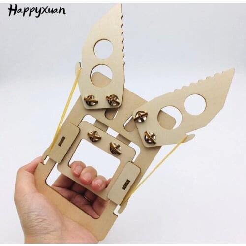 Happyxuan Mechanical Manipulator Hand Toy STEM Learning Educational DIY Science Project Exploration Kit for Kids Physics Fun