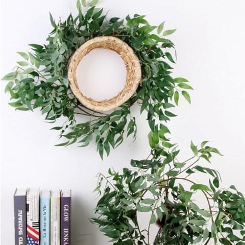 1.7meter Artificial wicker Willow ivy Graland For Wedding Display Photography Home Bridal Bouquet DIYDecoration