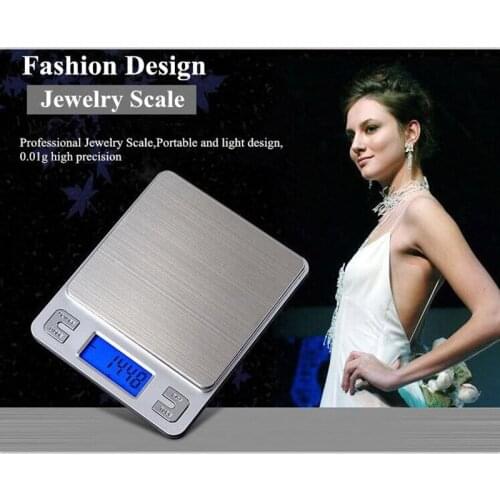 Pocket Electronic Digital Jewelry Scale Jewelry Balance Electronic Scale Grams 500g 0.01g High Precision