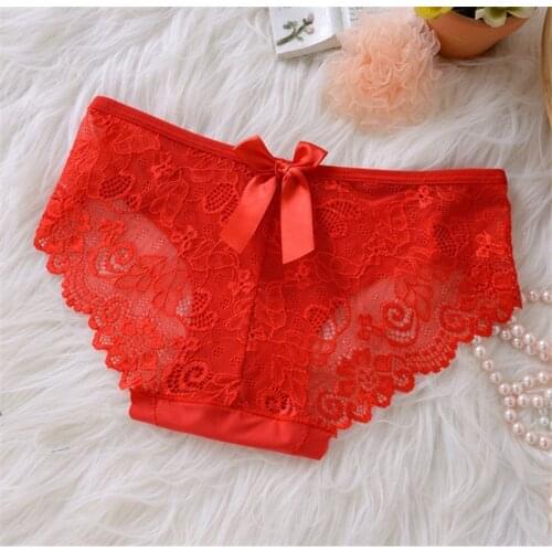 Hot sale women sexy transparent panties cotton lace panties seamless underwear women crotch of cotton briefs ladies G String N1