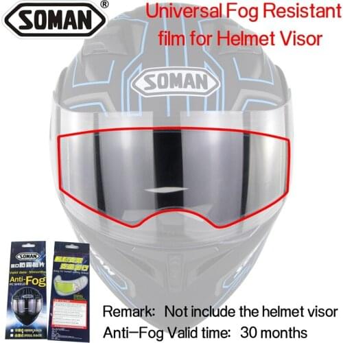 Helmets Lens Anti-fog Patch Motorcycle Full Face Helmet Generic for K3 K4 AX8 LS2 HJC Marushin Clear Anti-fog Patchs