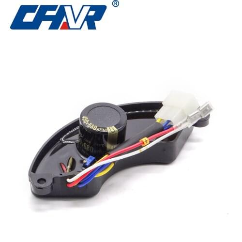 5KW Gasoline AVR Three Phase Voltage Regulator For Generator 8 Wires 450V 680UF