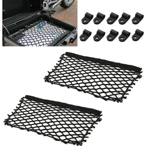 Auto Safety Mesh Organizer Stretchable Storage Bag Universal for BMW F650GS F700GS F750GS F800GS R850GS R1200GS R1250GS