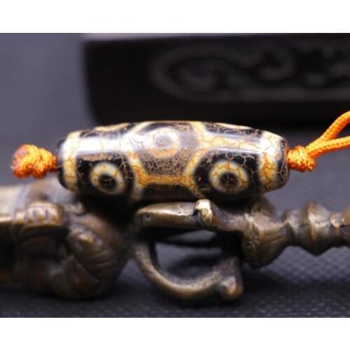 UNIQUE Energy Tibetan old agate 9 eye turtles shell totem LKbrother Sauces Top Qulality Garrentee