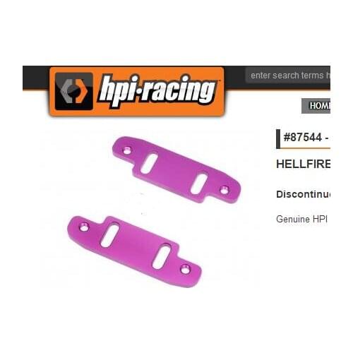 HPI 21-36 Engine Plate Aluminium Universal 87544