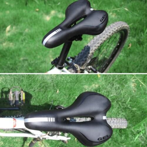 Bicycle Saddle Comfortable Shockproof MTB Road Bike Saddles Bike Racing Saddle Silicone Soft Seat Cushion Cycling Equipment