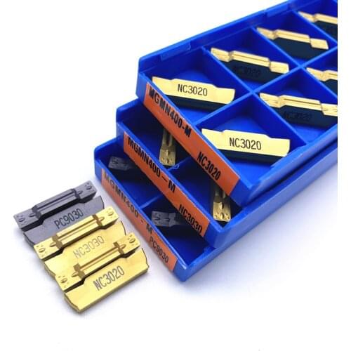 High Quality 10PCS MGMN150 MGMN200 MGMN300 MGMN400 Turning Inserts CNC Diamond Lathe Cutter Grooving Blade Tool