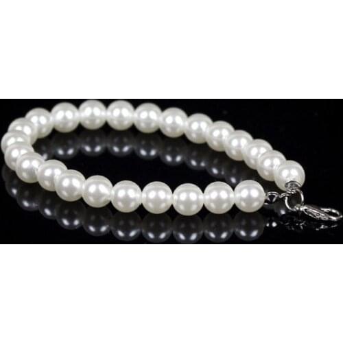 DIY Pearl Keychain Car Handbag Pendant Connector Hanger Hook Jewelry Findings