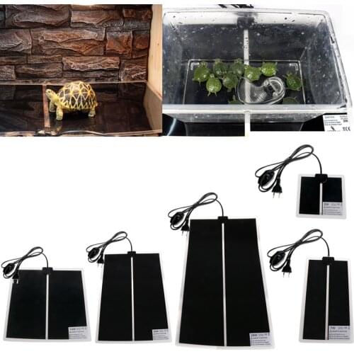 1PC US Plug 5/7/14/28/35W Adjustable Temperature Reptile Heating Pet Warmer Bed Mat RXJB