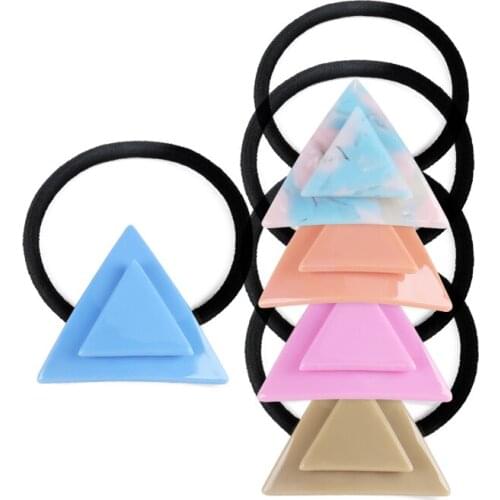 2pcs Beauty Elastic Hair Ornament Accessory - Angle Hair Ties Rope for Women Lady Retro Hair Jewelry Tiara for Thick Braids Wear