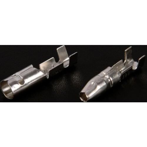 4.0 /4.5bullet terminal car electrical wire connector diameter 4mm pin set 50sets=200pcs Female + Male + Case