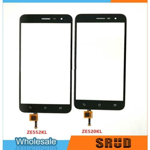 5Pcs Touch Screen Glass For ASUS ZC520TL ZC552KL ZC553KL ZC554KL ZE552KL ZE520KL LCD Touch Screen Digitizer Panel