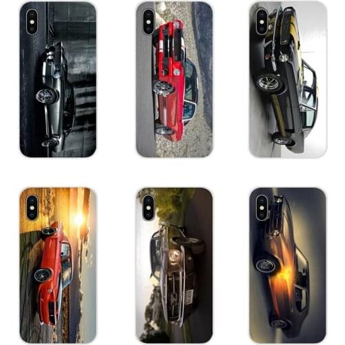 For Xiaomi Redmi 4A S2 Note 3 3S 4 4X 5 Plus 6 7 6A Pro Pocophone F1 Fashion Phone Case Ford Mustang 1966 Super Car 4K Wallpaper