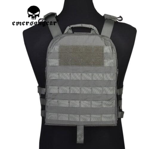 Emersongear Tactical Vest Plate Carrier Lightweight Quick Release AVS Molle Loop Hoop For Airsoft Hunting CS Game
