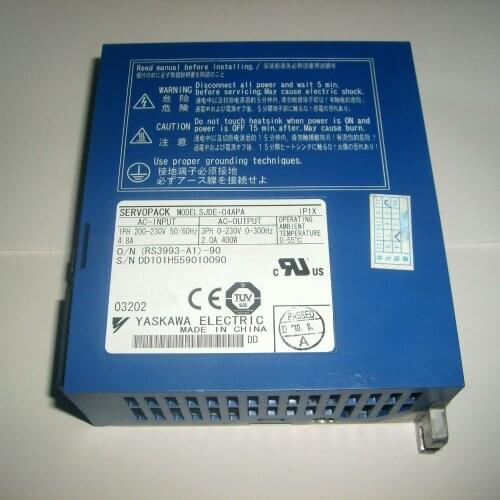 USED SERVOPACK SJDE-04APA SERVO DRIVER TESTED