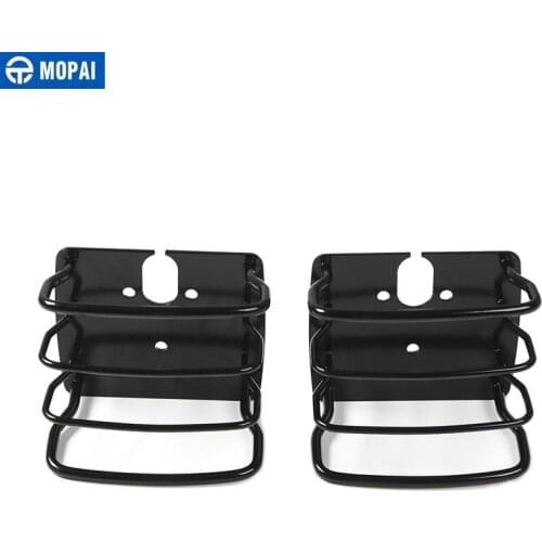 MOPAI Lamp Hoods for Jeep Wrangler TJ Car Rear Taillight Lamp Cover Protect for Jeep Wrangler TJ 1997-2006 Car Accessories