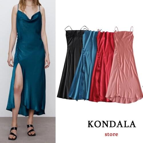 Модные летние платья KONDALA China At AliExpress