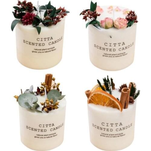 Creative Soy Wax Aromatherapy Candle Gift Scented Box Valentines Romantic Day House Decorative P2O6