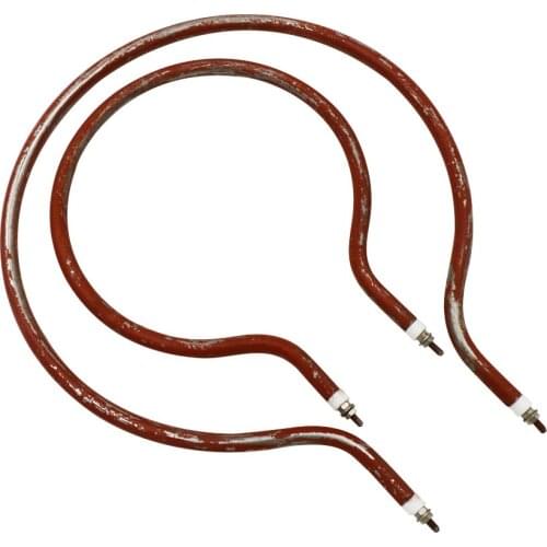 1Pcs Circular Heating Tube Incubator O-shape Immersion Water Heating Element Livestock Breeding Special Accessory Parts 200/300W