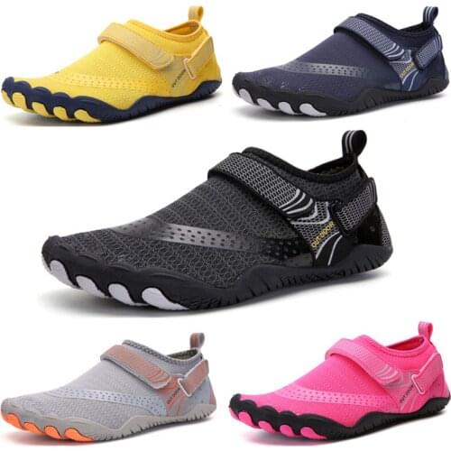 KOFS 2021 new summer wading beach shoes Parent-child barefoot swimming diving outdoor sports hiking shoes with five fingers