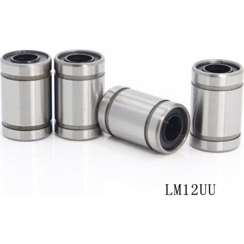 LM12UU Ball Bearing Bushing 12*21*30 mm ( 10PCS ) Linear Motion Bearings LM12 UU 3D PRINT