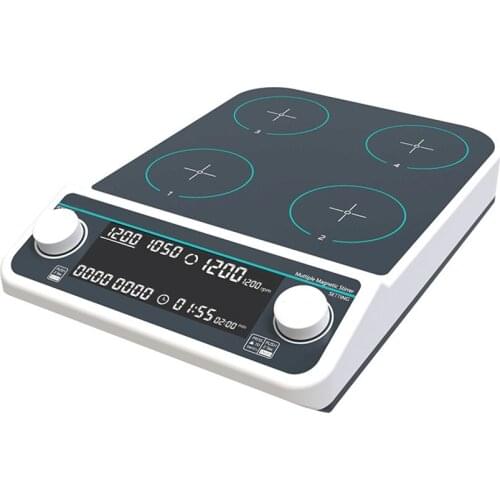 MSC5r-3r 45W Multi-Position Magnetic Stirrer 1500rpm 1L Electric Magnetic Stirrer Laboratory LCD Digital Display Magnetic Mixer