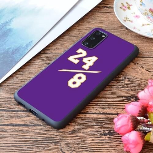 For Samsung Galaxy 24 8 Kobe Print Soft Matt Phone Case