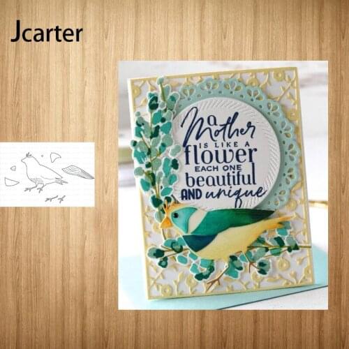 2021 New Bird Wings Metal Cutting Dies Shape Scrapbooking Handmade Craft Die Cut Stencil Card Make Mould Sheet Decoration Design