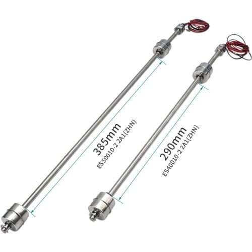 ELECALL Float Switch Stainless Steel Tank Pool Water Level Liquid Sensor Level Controller 100mm-300mm 110V 220V