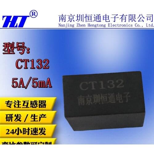 Precision miniature Current Transformer CT132 Parameter 1000/1 Bus Built-in Type
